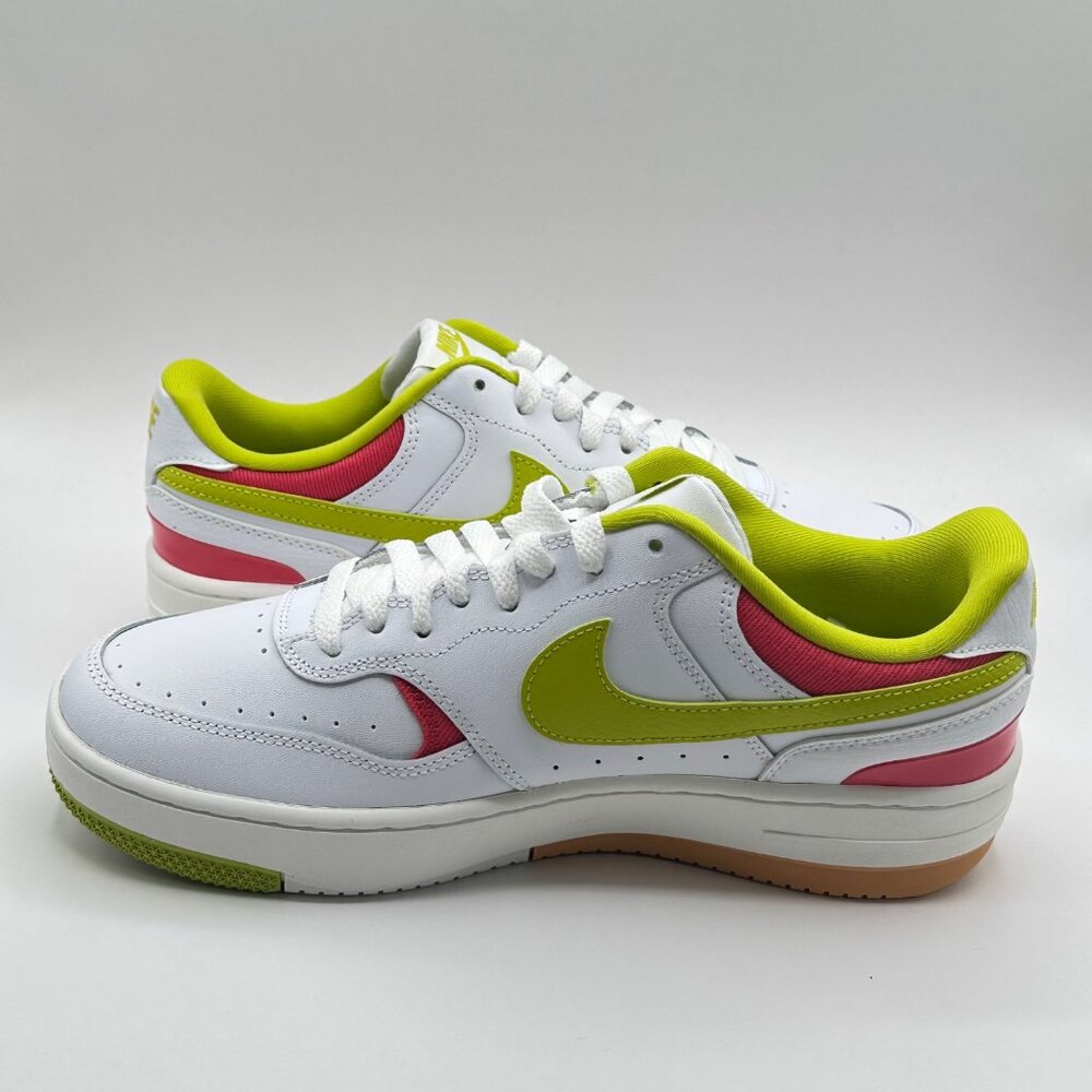 Women's  Nike Gamma Force White Bright Cactus HJ7338 100 - Sz 10(Men 8.5) NEW - Picture 9 of 11